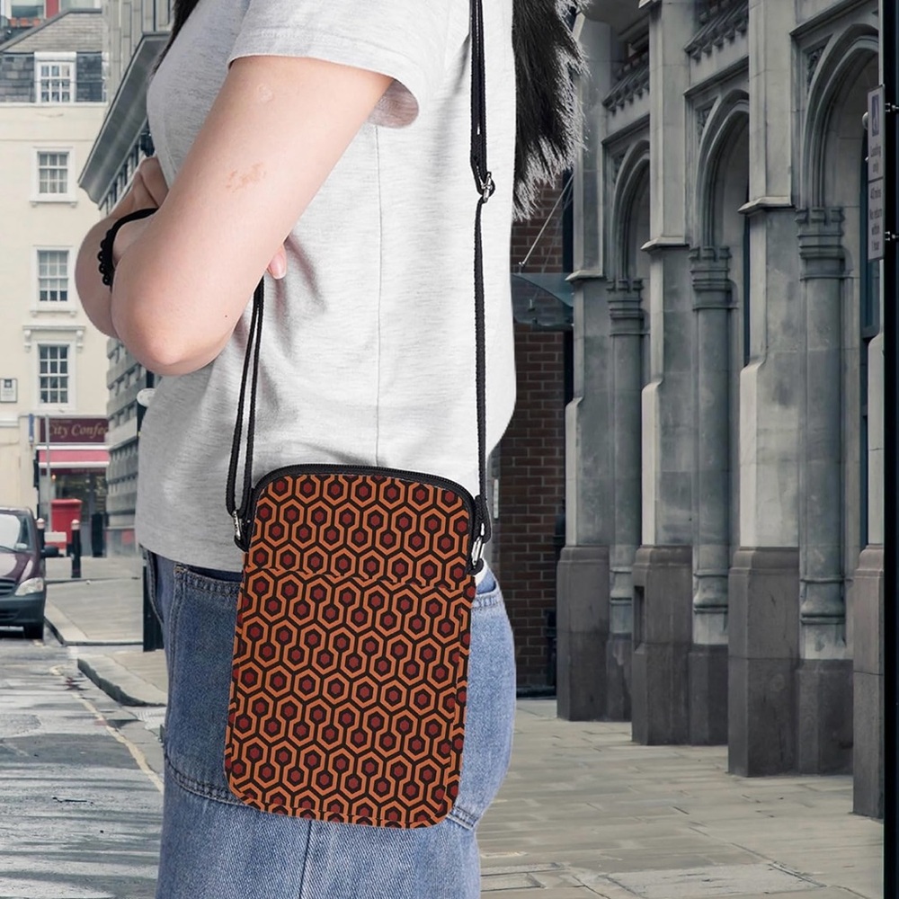 The Shining Overlook Hotel Pattern Crossbody Bag, NWOT